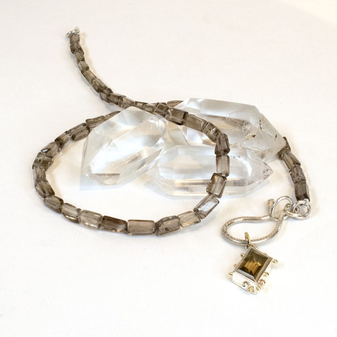 snake quartz + citrine 1